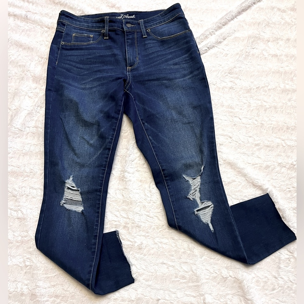 Upcycled Universal Thread High Rise Distressed Da… - image 5